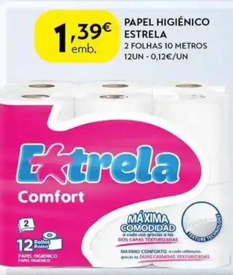 Spar Papel higiénico estrela promoção
