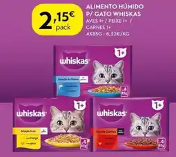 Spar Alimento humido p/ gato whiskas promoção