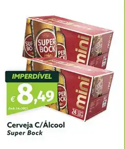 Roque Supermercados Cerveja C/Álcool Super Bock promoção