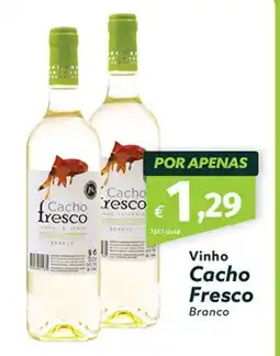Roque Supermercados Vinho Cacho Fresco Branco promoção
