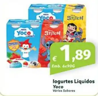 Roque Supermercados logurtes Liquidos Yoco promoção
