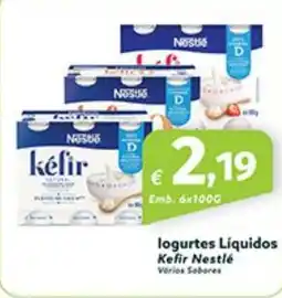 Roque Supermercados logurtes Liquidos kefir Nestlé promoção