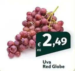Roque Supermercados Uva Red Globe promoção