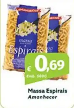 Roque Supermercados Massa Espirais Amanhecer promoção