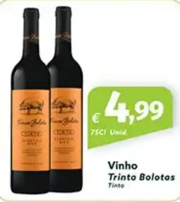 Roque Supermercados Vinho Trinta Bolotas promoção