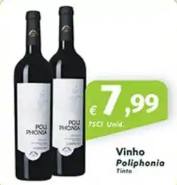 Roque Supermercados Vinho Poliphonia promoção