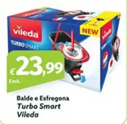 Roque Supermercados Balde e Esfregona Turbo Smart Vileda promoção