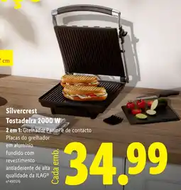 Lidl Silvercrest Tostadeira 2000 W promoção