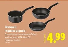 Lidl Silvercrest Frigideira Caçarola promoção