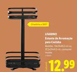Lidl LIVARNO Estante de Arrumação para Cozinha promoção