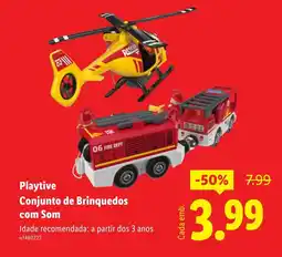 Lidl Playtive Conjunto de Brinquedos com Som promoção