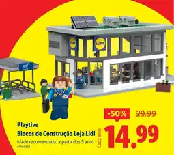 Lidl Playtive Blocos de Construção Loja Lidl promoção