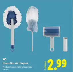 Lidl W5 Utensílios de Limpeza promoção
