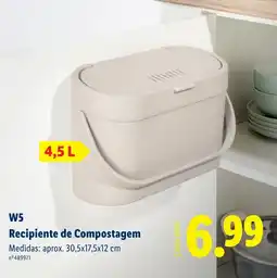 Lidl W5 Recipiente de Compostagem promoção