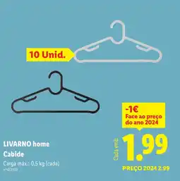 Lidl LIVARNO home Cabide promoção