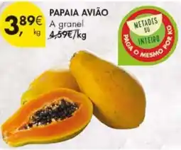 Pingo Doce Papaia avião promoção