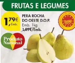 Pingo Doce Pera rocha do oeste d.o.p. promoção