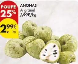 Pingo Doce Anonas a granel promoção