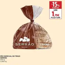 Supercor Pão especial de trigo serrão promoção