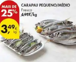 Pingo Doce Mais de carapau pequeno/médio promoção