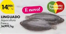 Pingo Doce Linguado aquacultura fresco promoção