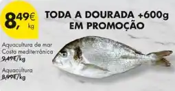 Pingo Doce Toda a dourada +600g em promoção promoção