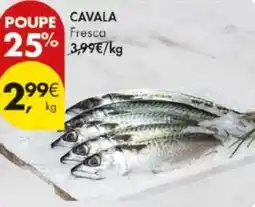 Pingo Doce Cavala fresco promoção