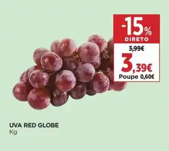 Supercor Uva red globe promoção
