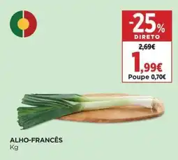 Supercor Alho-francês promoção