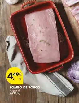 Pingo Doce Lombo de porco a granel promoção