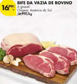 Pingo Doce Bife da vazia de bovino promoção