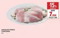 Supercor Assar de porco tiantónio promoção