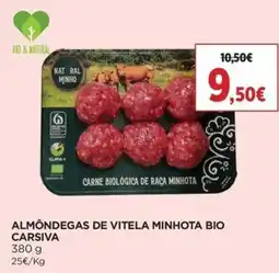 Supercor Almondegas de vitela minhota bio carsiva promoção