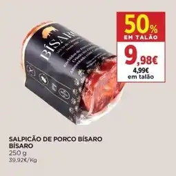 Supercor Salpicão de porco bísaro bísaro promoção