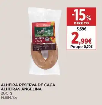 Supercor Alheira reserva de caça alheiras angelina promoção