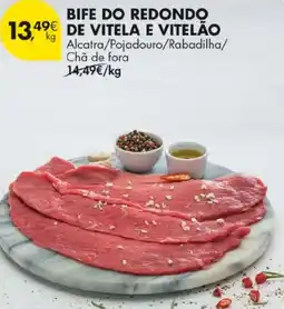 Pingo Doce Bife do redondo de vitela e vitelão promoção