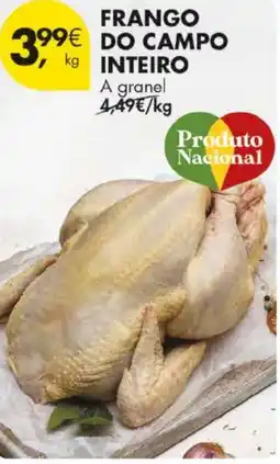 Pingo Doce Frango do campo inteiro promoção