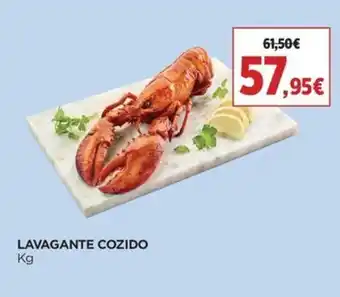 Supercor Lavagante cozido promoção