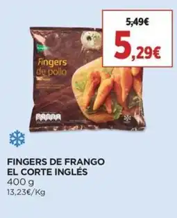 Supercor Fingers de frango el corte inglés promoção