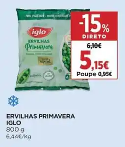 Supercor Ervilhas primavera iglo promoção