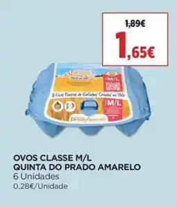 Supercor Ovos classe m/l quinta do prado amarelo promoção