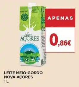 Supercor Leite meio-gordo nova açores promoção