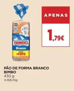 Supercor Pão de forma branco bimbo promoção