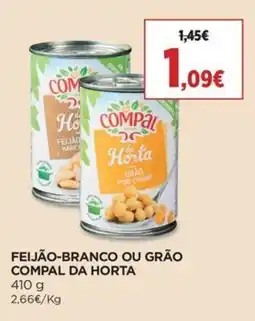 Supercor Feijão-branco ou grão compal da horta promoção