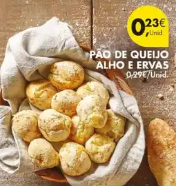Pingo Doce Pão de queijo alho e ervas promoção