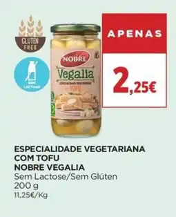 Supercor Especialidade vegetariana com tofu nobre vegalia promoção