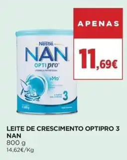 Supercor Leite de crescimento optipro 3 nan promoção