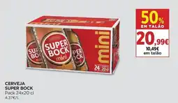 Supercor Cerveja super bock promoção