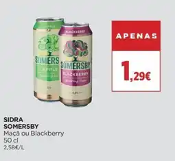 Supercor Sidra somersby promoção
