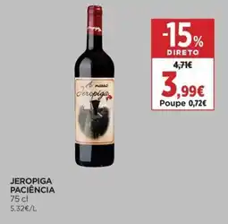 Supercor Jeropiga paciência promoção